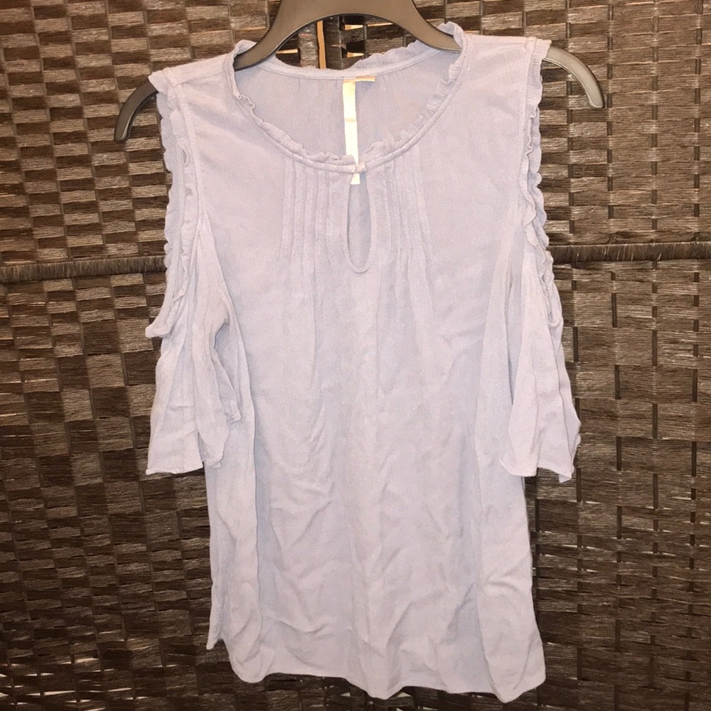 Dusty blue top